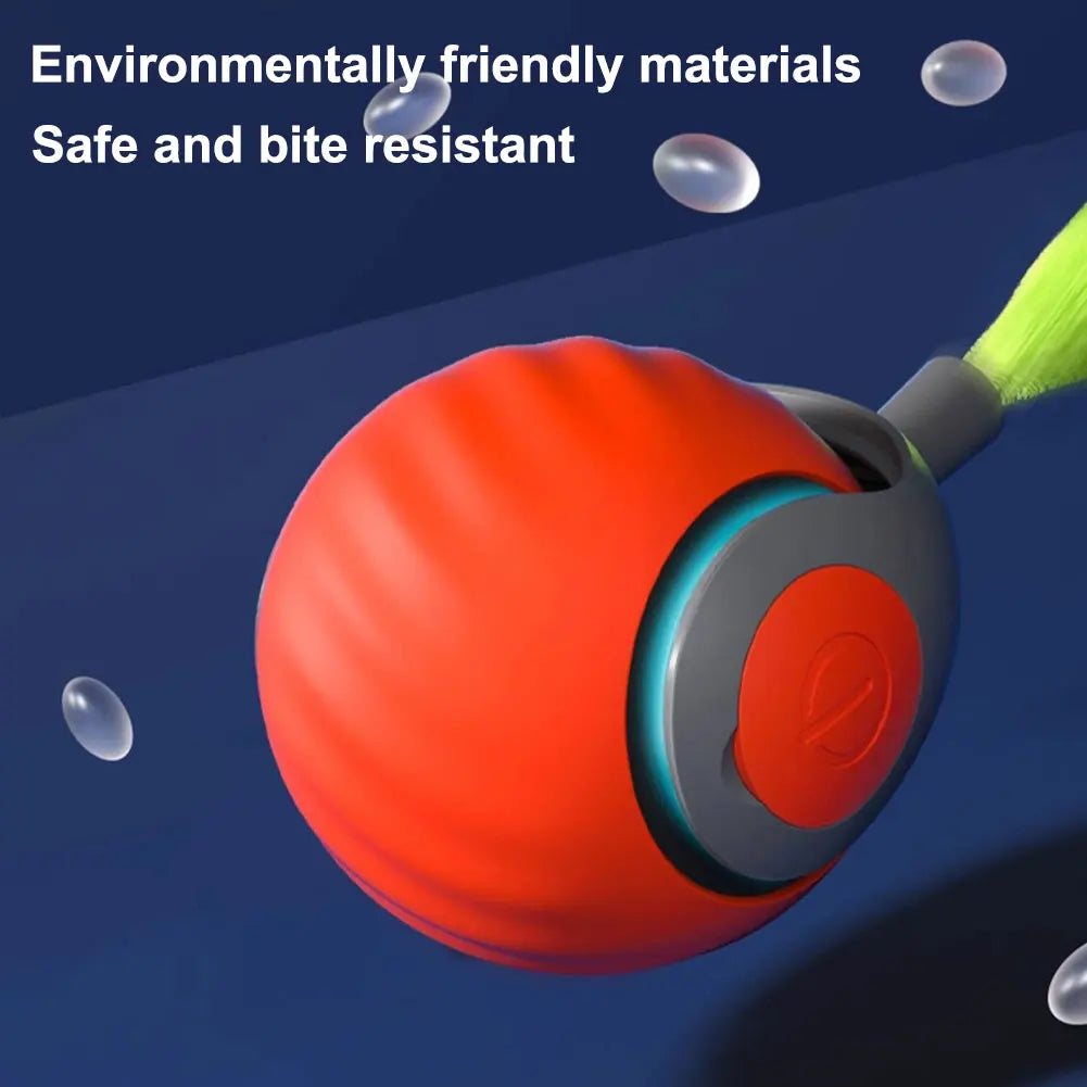 Juguetes para gatos Speedy Tail 2.0, pelota interactiva inteligente de nueva generación (2025), con ajuste de dos velocidades y movimiento