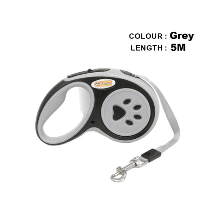 3m 5m Nylon Automatic Dog Leash Retractable Durable Cat Lead Extending Puppy Walking Running Traction Roulette for Small Dogs