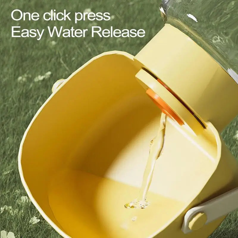 Botella de agua de viaje para perros, comedero para cachorros, dispensador de agua ligero y a prueba de fugas para gatos, perros y cachorros.