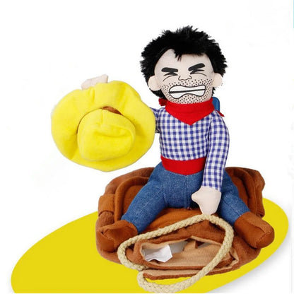 Traje de montar para perros Mazon, ¡muy vendido en 2024! Ropa de vaquero para todos los gustos.