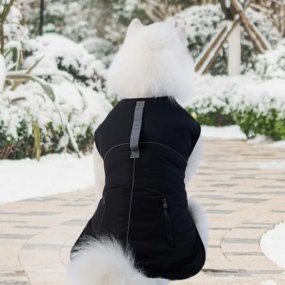 Abrigo de invierno para perros, chaqueta de cuello alto, pijamas para perros, abrigo cálido para perros, conjuntos para cachorros, chaqueta para perros, ropa para perros, abrigos para clima frío.