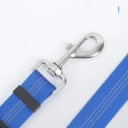 Reposacabezas para perro, cinturón de seguridad para coche, correa de tracción para caminar, correa de entrenamiento para perros de tela de poliéster para perros pequeños y grandes