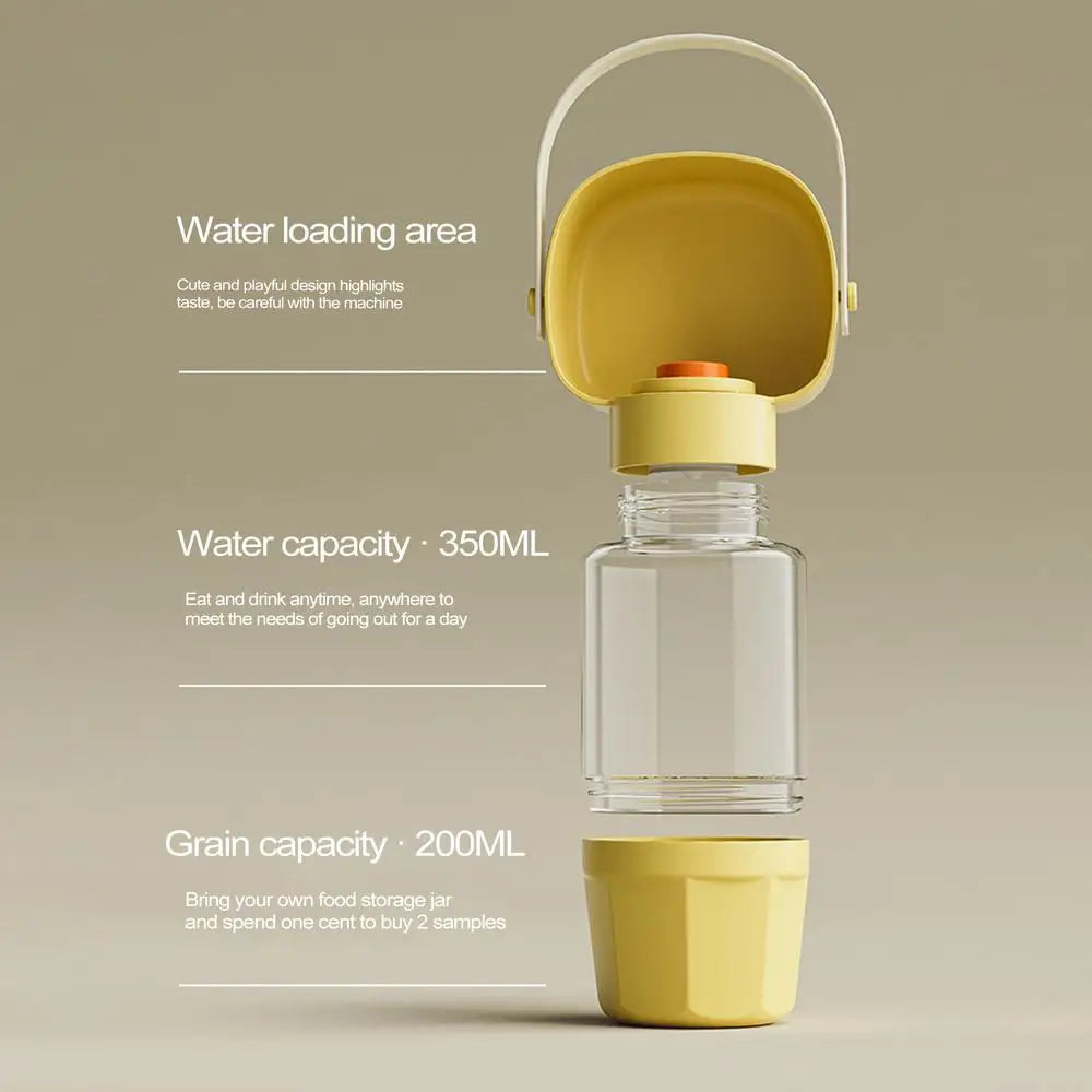 Botella de agua de viaje para perros, comedero para cachorros, dispensador de agua ligero y a prueba de fugas para gatos, perros y cachorros.
