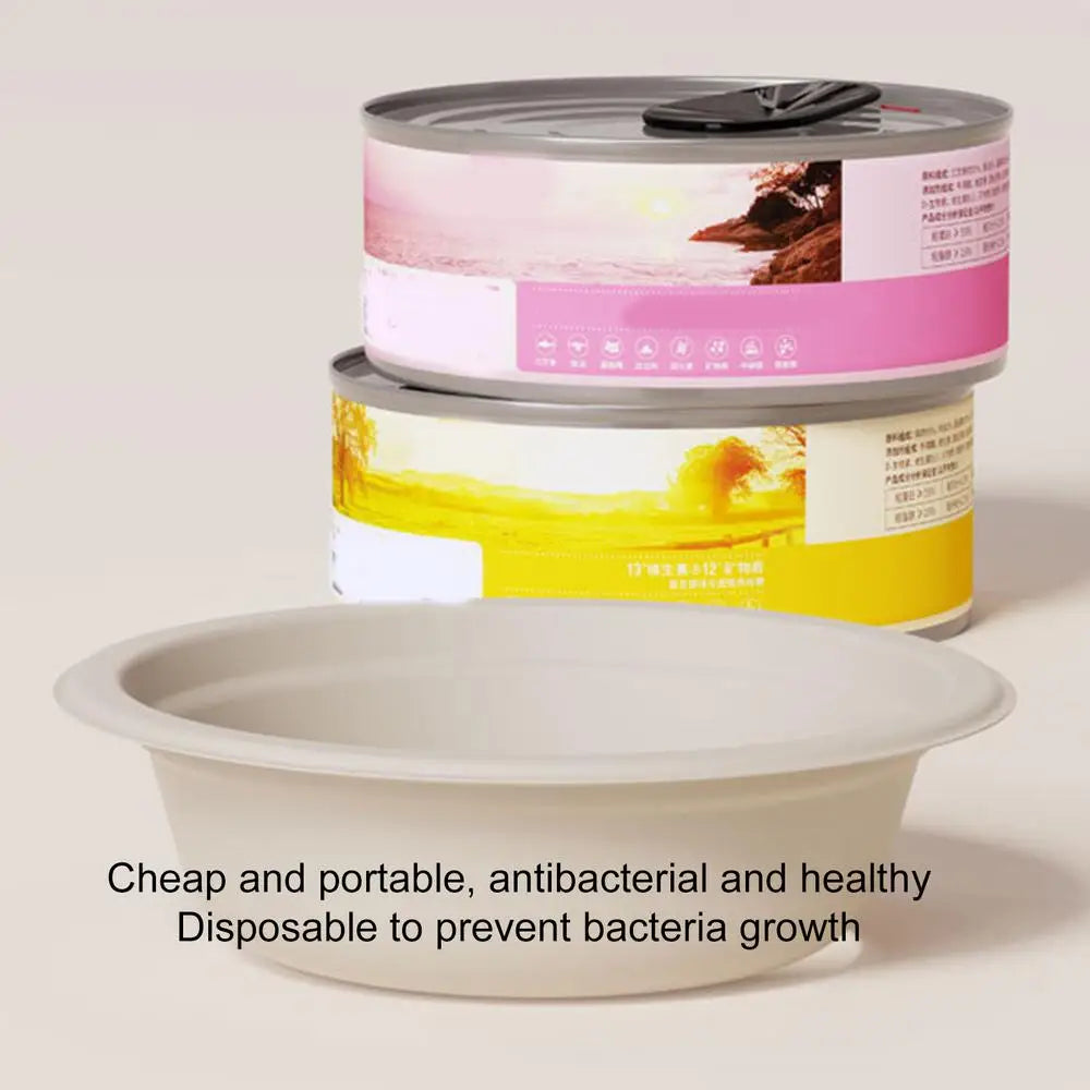 Cat Food And Water Bowl Set Dog Cat Food Water Dishes Set Cat Feeding Bowls Double Cat Bowl 2-in-1 Pet Food And Water Feeder