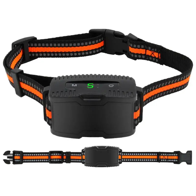 Electronic Pet Training Collar Dog Shock Collars With Multiple Training Modes E Collar Bark Training Collar For All Breeds