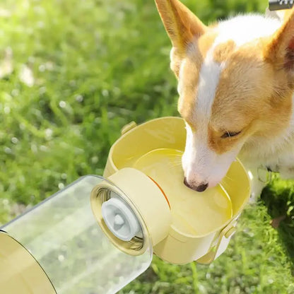 Botella de agua de viaje para perros, comedero para cachorros, dispensador de agua ligero y a prueba de fugas para gatos, perros y cachorros.