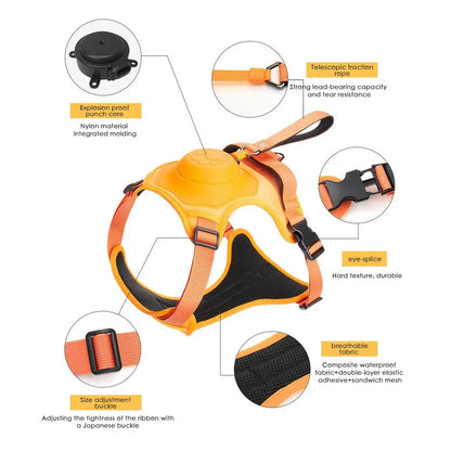 🐶 Arnés para Perros Grandes – Comodidad, Seguridad y Resistencia para el Día a Día