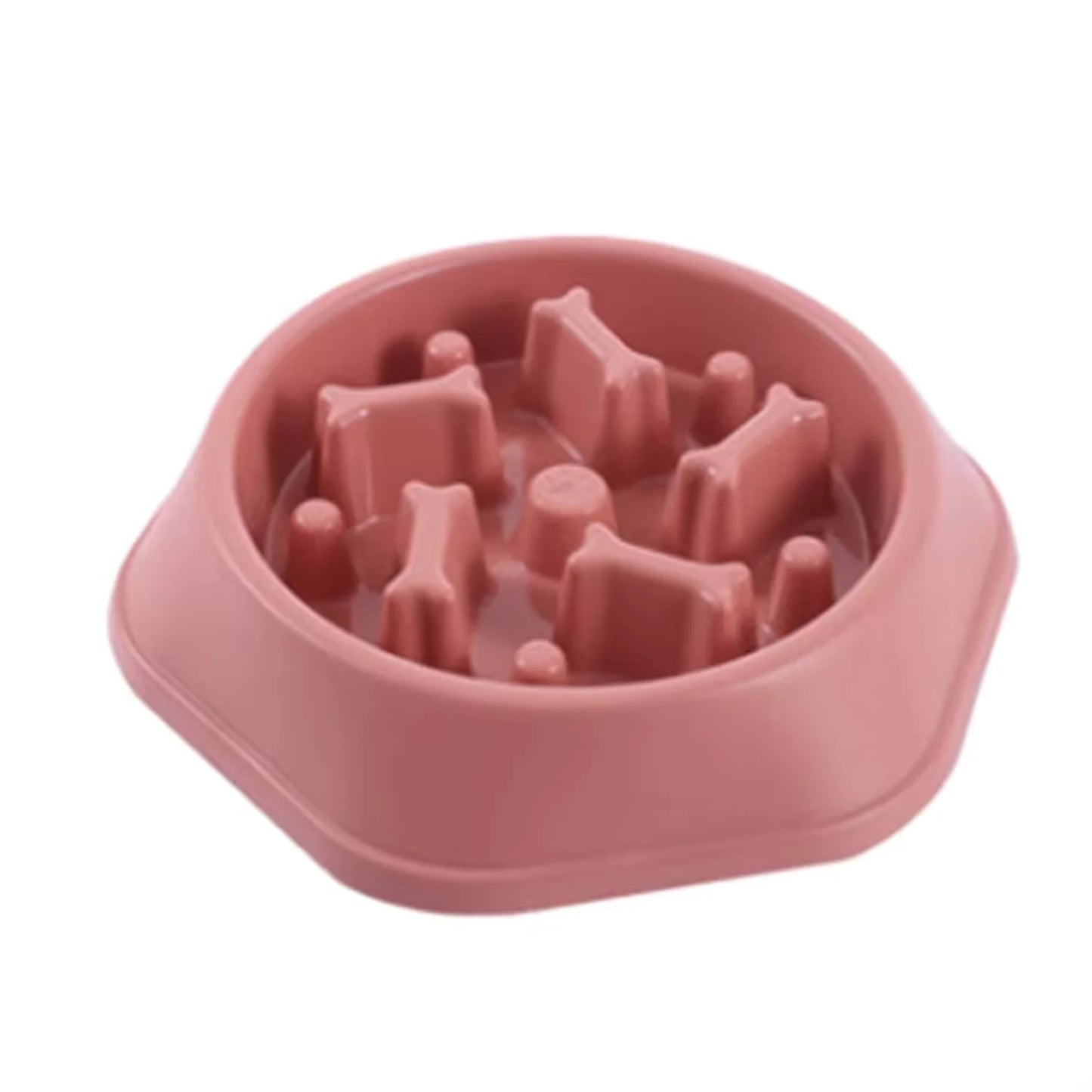 Tazón de alimentación lenta para perros, venta al por mayor, impresión de tazón de comida para mascotas