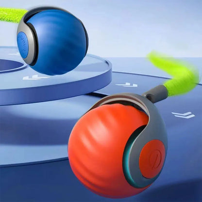 Juguetes para gatos Speedy Tail 2.0, pelota interactiva inteligente de nueva generación (2025), con ajuste de dos velocidades y movimiento