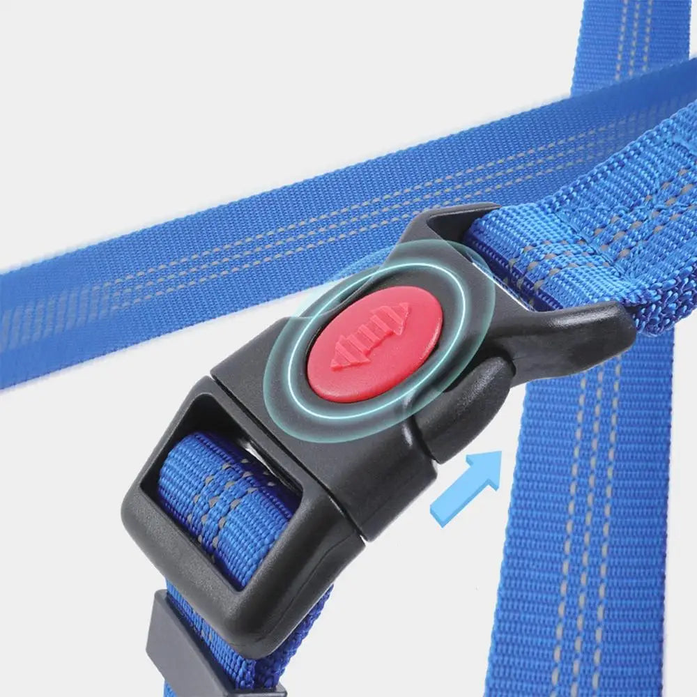 Reposacabezas para perro, cinturón de seguridad para coche, correa de tracción para caminar, correa de entrenamiento para perros de tela de poliéster para perros pequeños y grandes